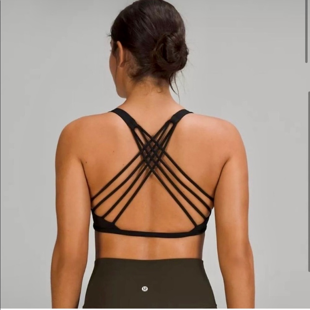 Lululemon Free to Be Wild Black Bra 4